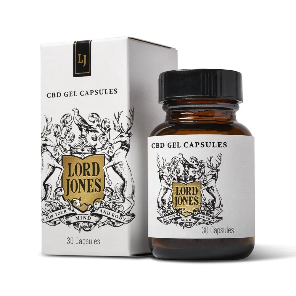 LORD JONES CBD GEL CAPSULES