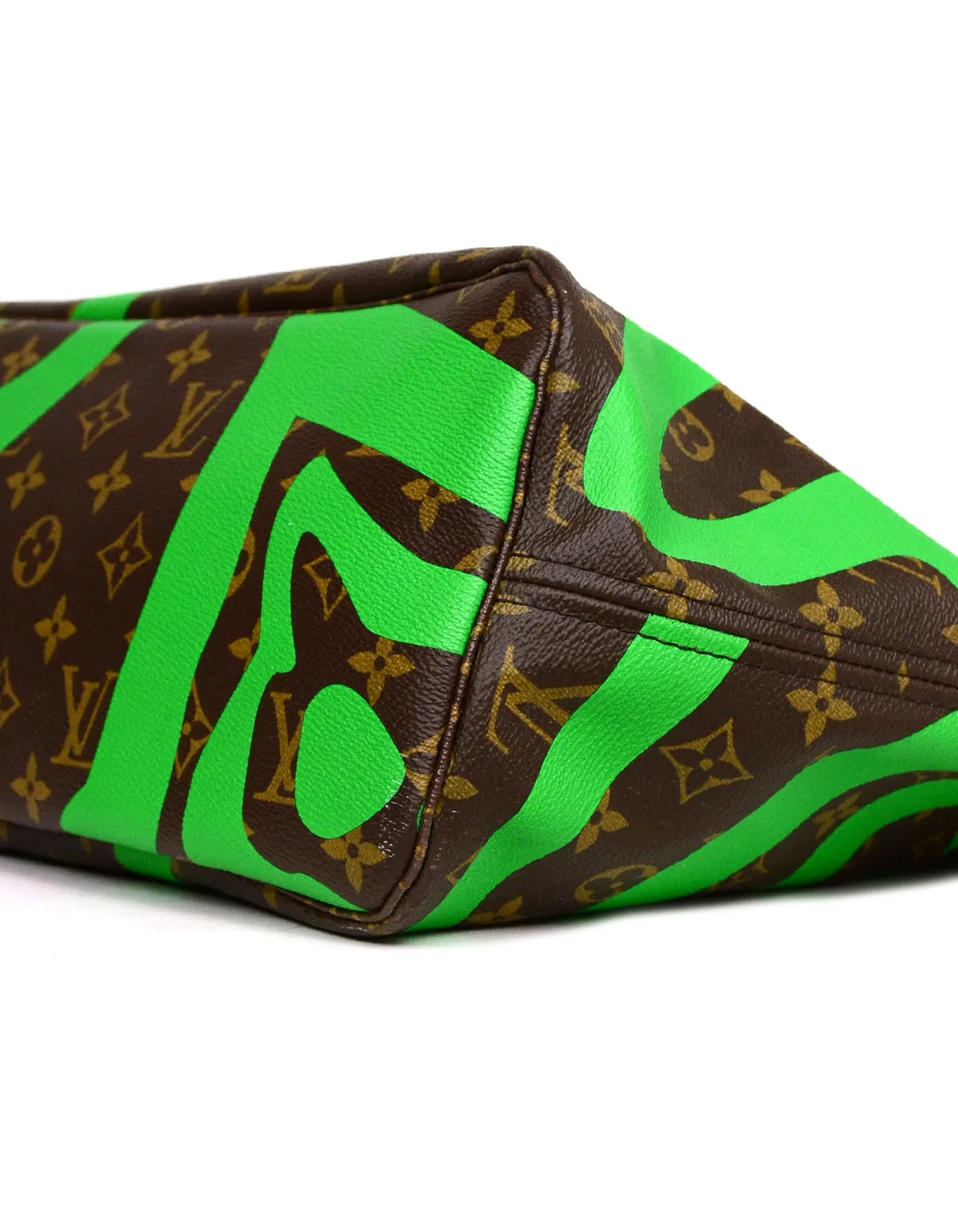 Louis Vuitton 2017 Monogram Canvas Limited Edition Monogram Tahitienne Hawaii Neverfull MM Tote Bag