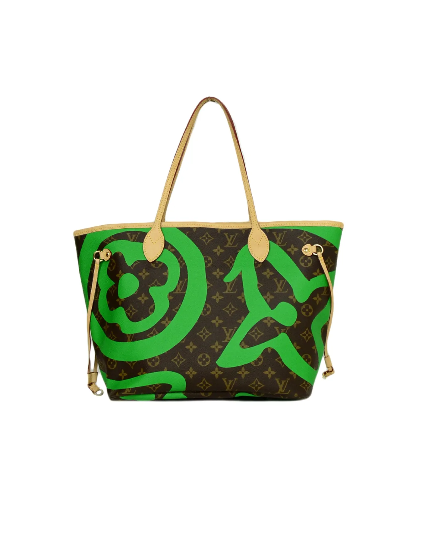 Louis Vuitton 2017 Monogram Canvas Limited Edition Monogram Tahitienne Hawaii Neverfull MM Tote Bag