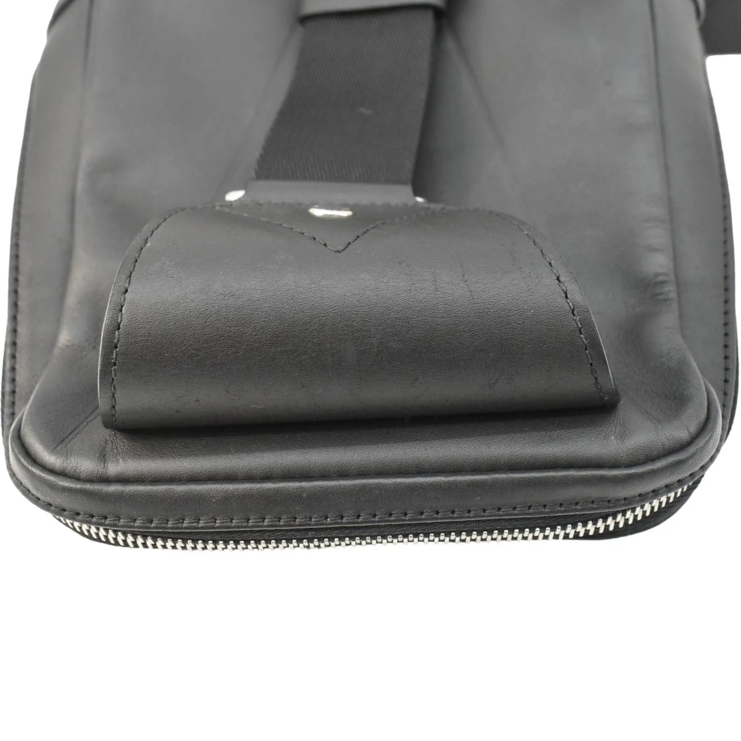 LOUIS VUITTON Avenue Sling Damier Graphite Backpack Bag Black