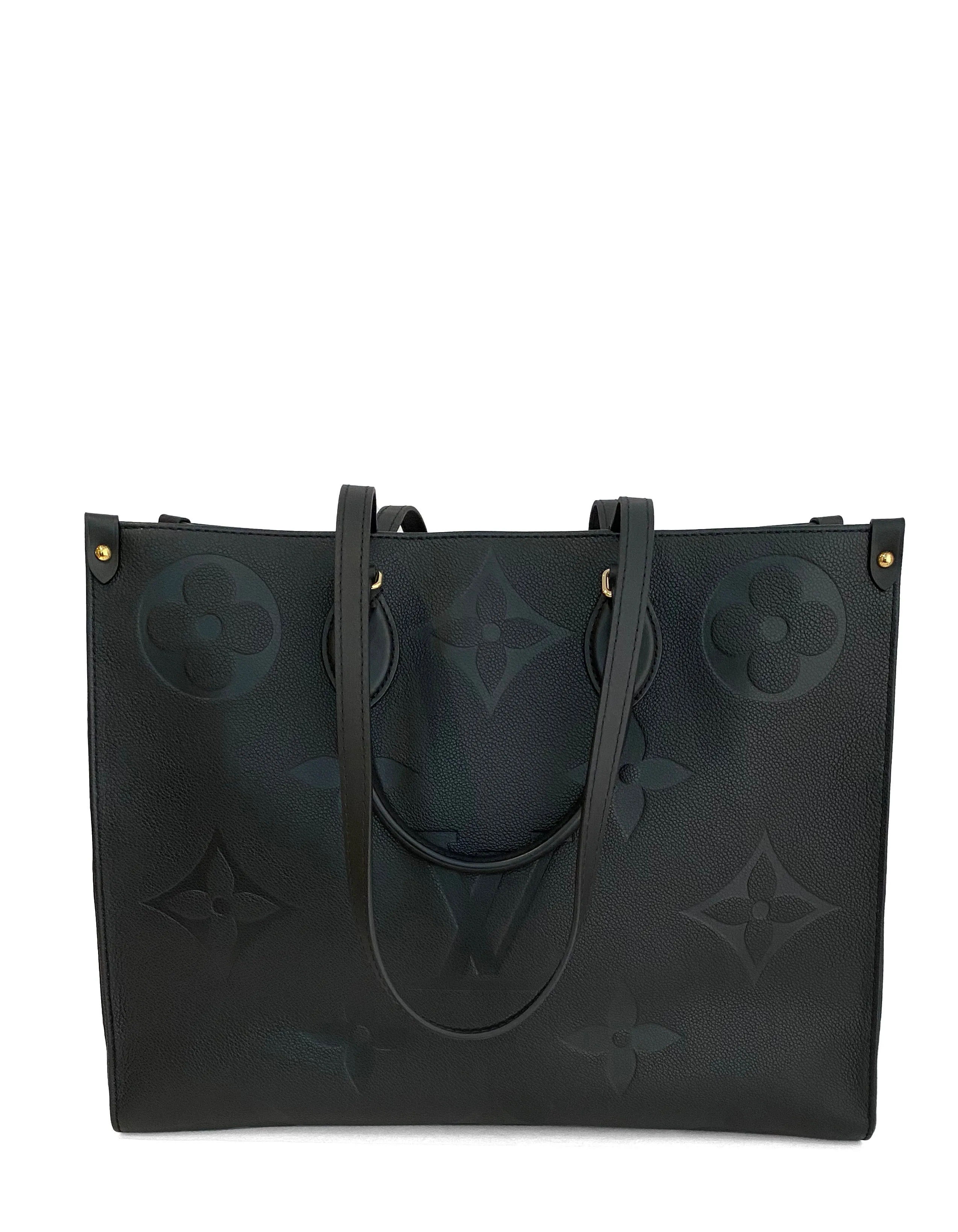 Louis Vuitton Black Empreinte Giant Onthego GM Tote Bag