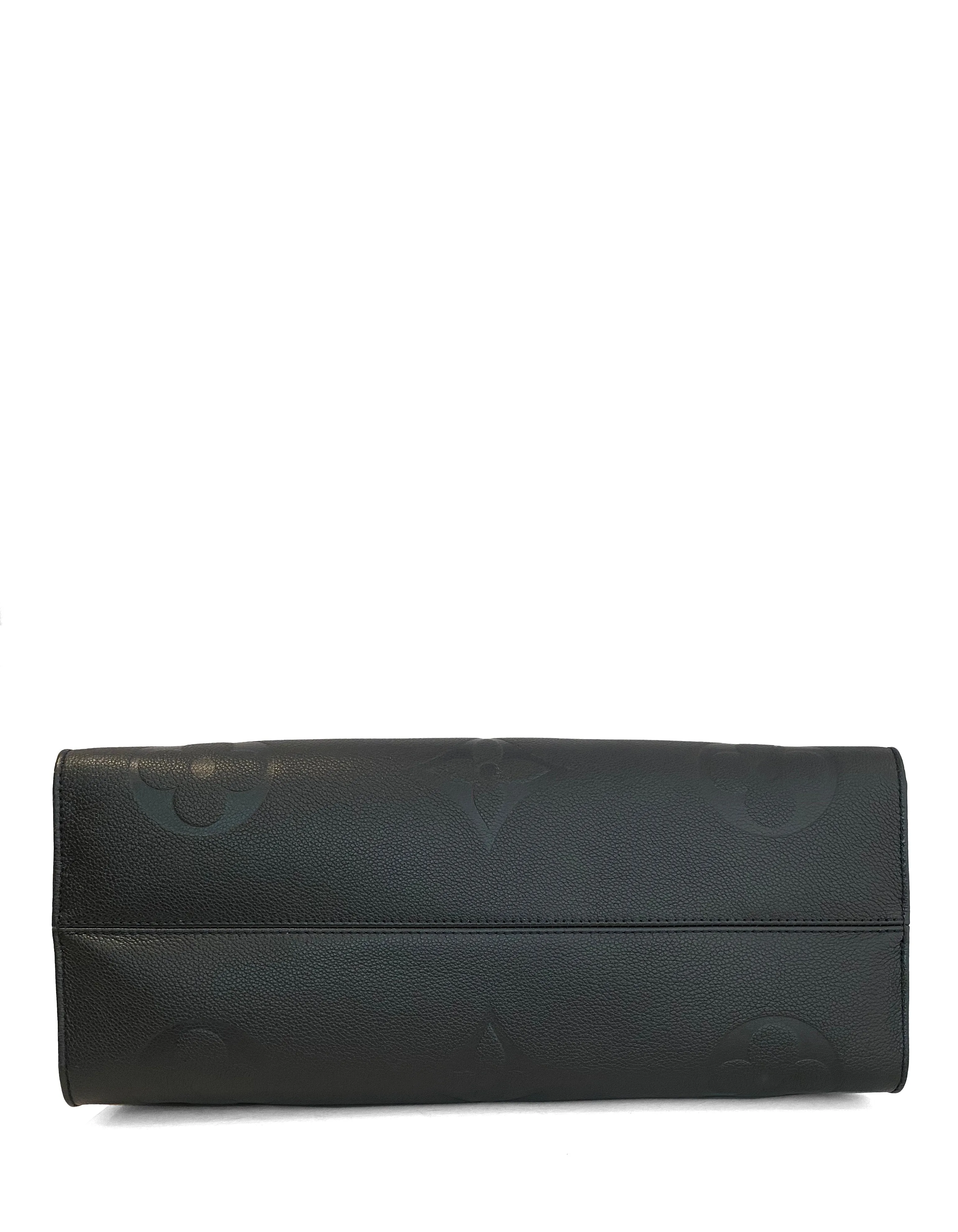 Louis Vuitton Black Empreinte Giant Onthego GM Tote Bag
