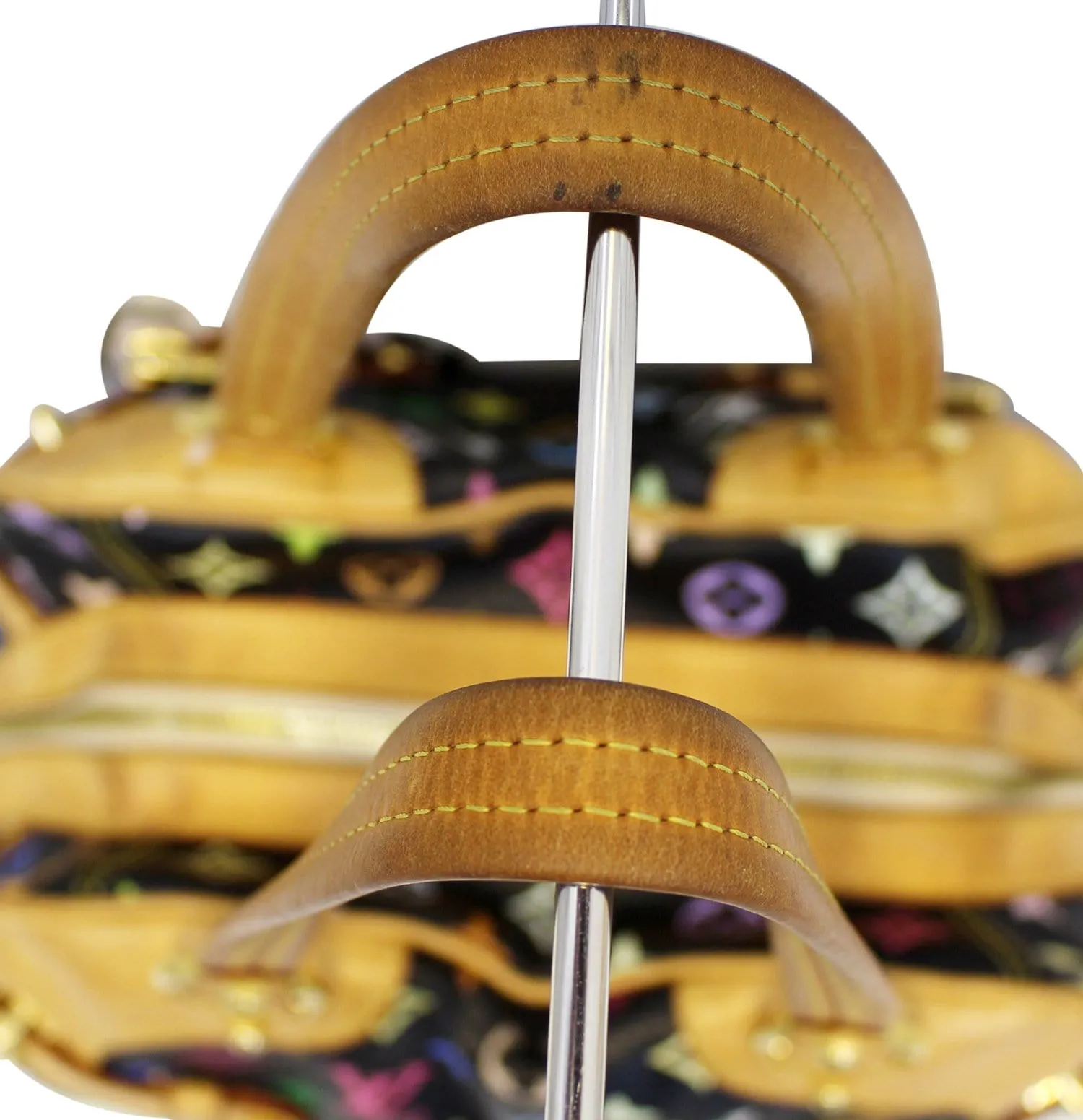 LOUIS VUITTON Black Monogram Multicolore Claudia Bag