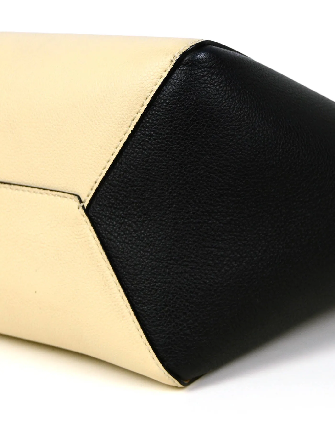 Louis Vuitton Black/Beige Bicolor Lockme Cabas Tote Bag