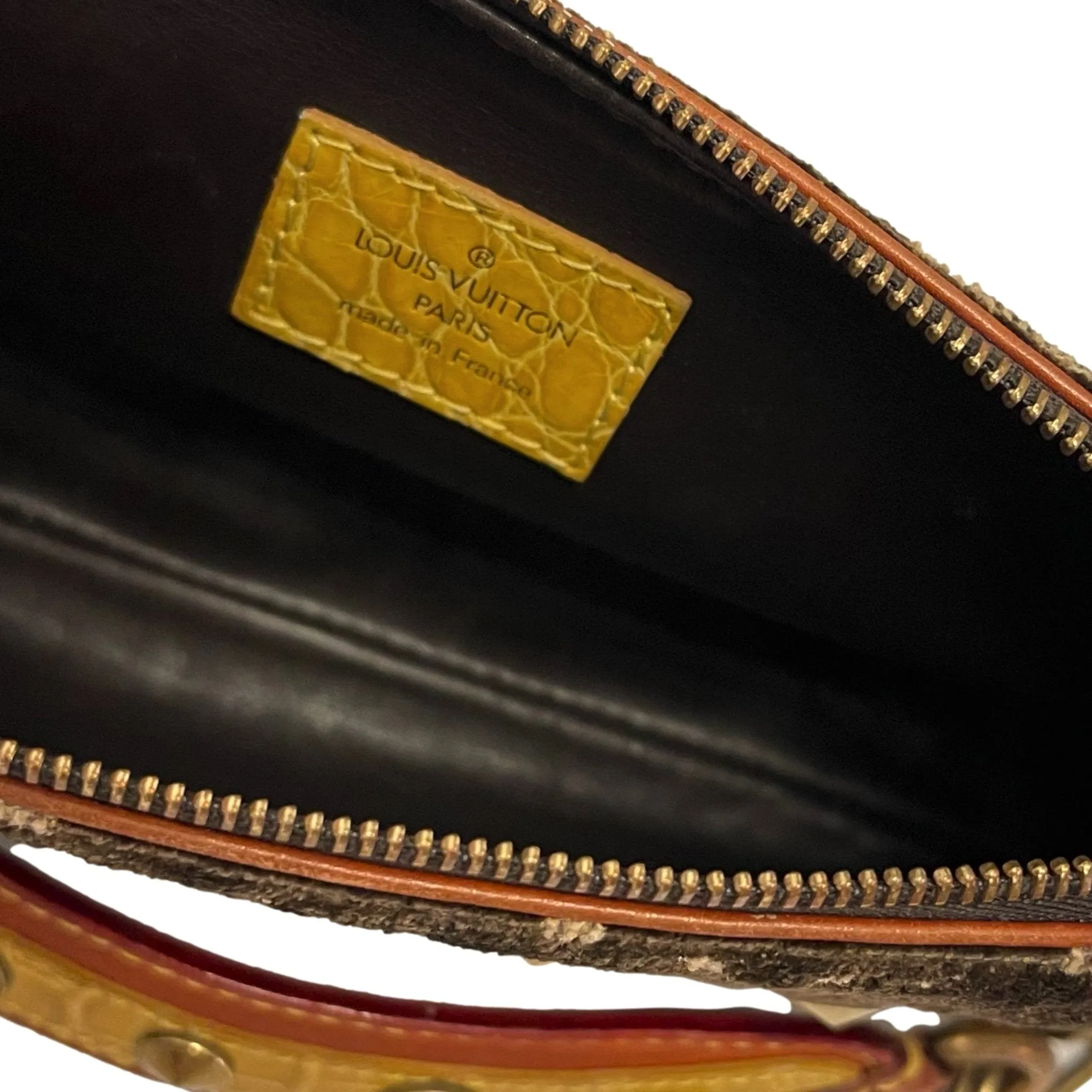 Louis Vuitton Brown Monogram Velour Mini Shoulder Bag
