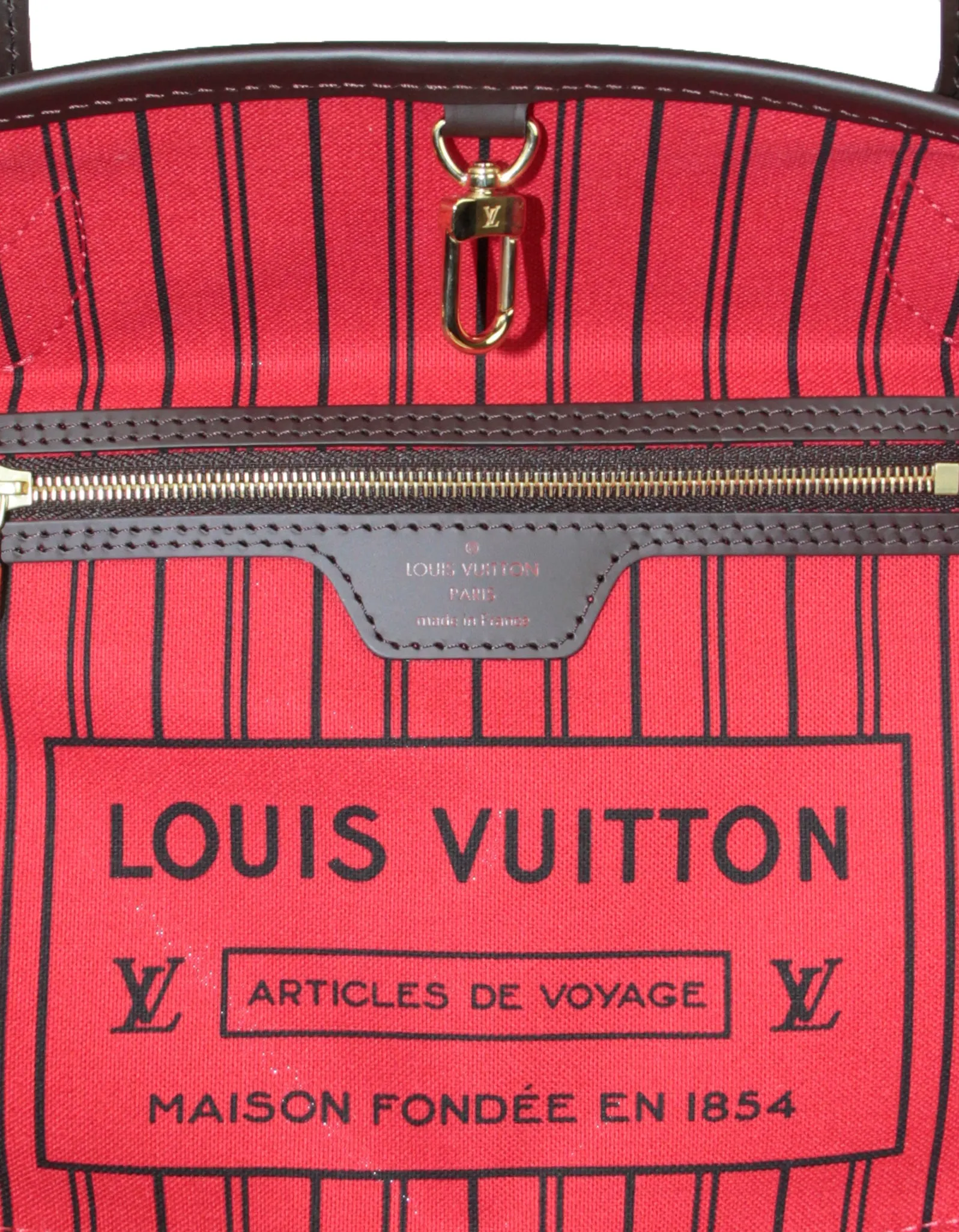 Louis Vuitton Damier Ebene Neo Neverfull PM Tote Bag