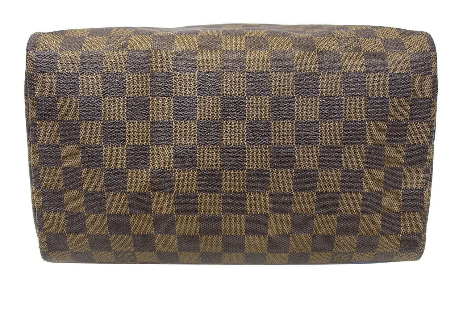 LOUIS VUITTON Damier Ebene Speedy 30 Brown Satchel Bag