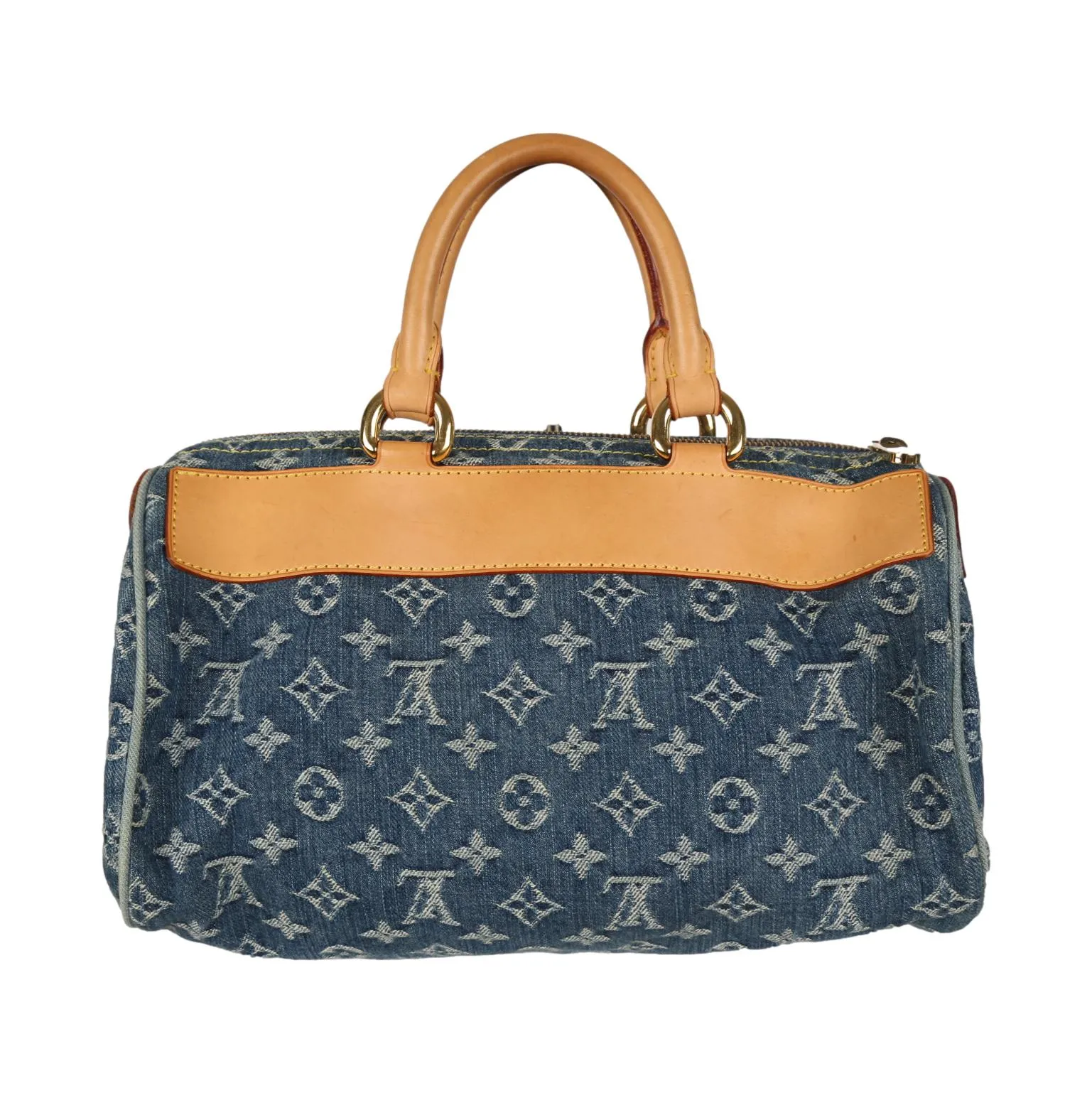 Louis Vuitton Denim Monogram Speedy Bag