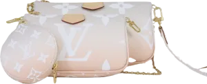 Louis Vuitton Ltd.Edition Nude Multi Pochette, Pool Ombre Mist Handbag