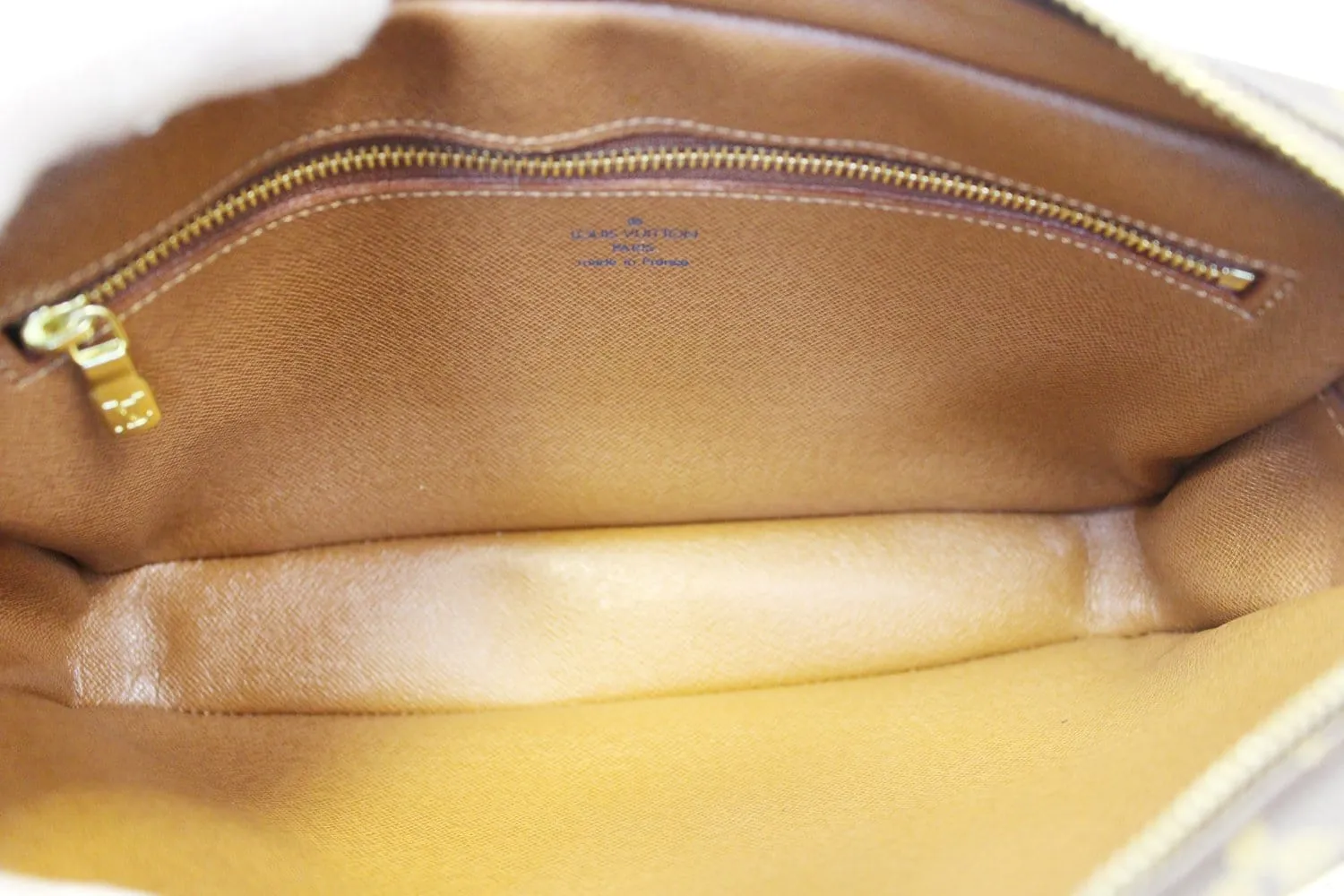 LOUIS VUITTON Monogram Canvas Marly Dragonne GM Clutch Bag