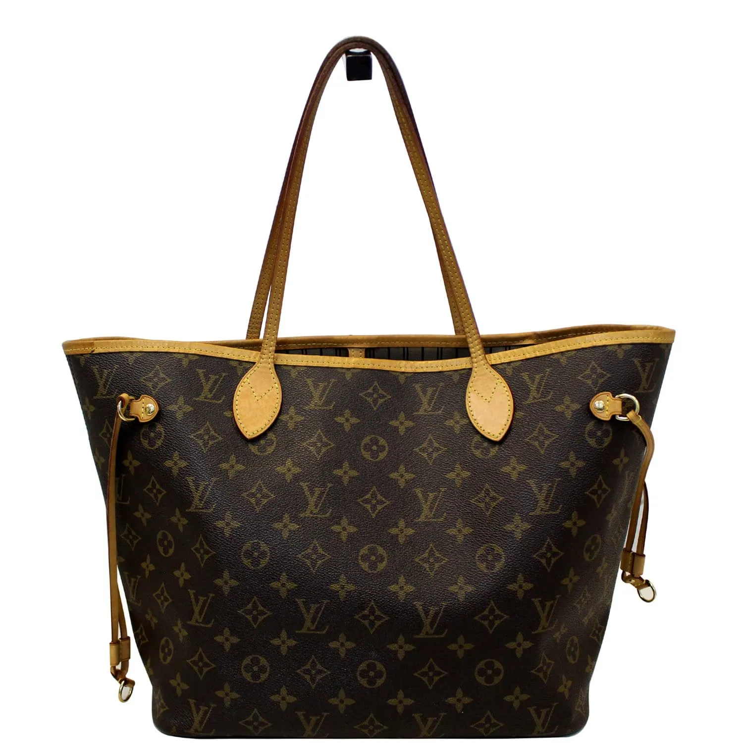 LOUIS VUITTON Monogram Canvas Neverfull MM Brown Tote Bag