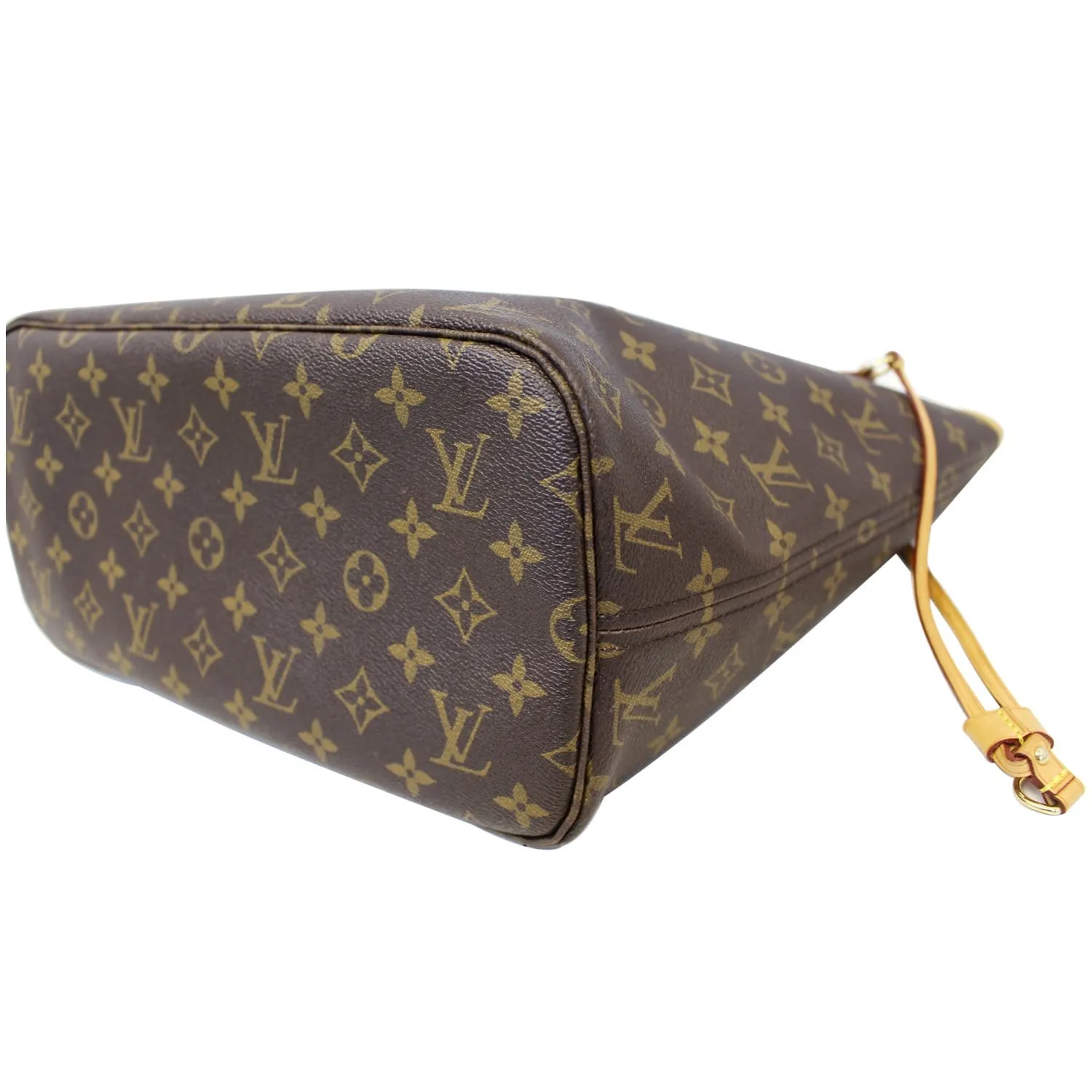 LOUIS VUITTON Monogram Canvas Neverfull MM Brown Tote Bag