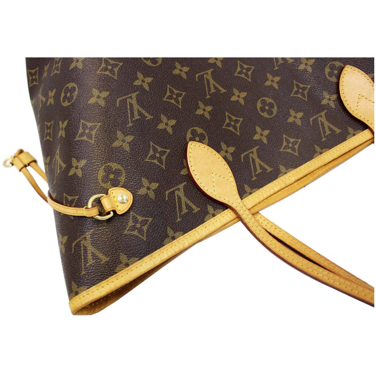 LOUIS VUITTON Monogram Canvas Neverfull MM Brown Tote Bag