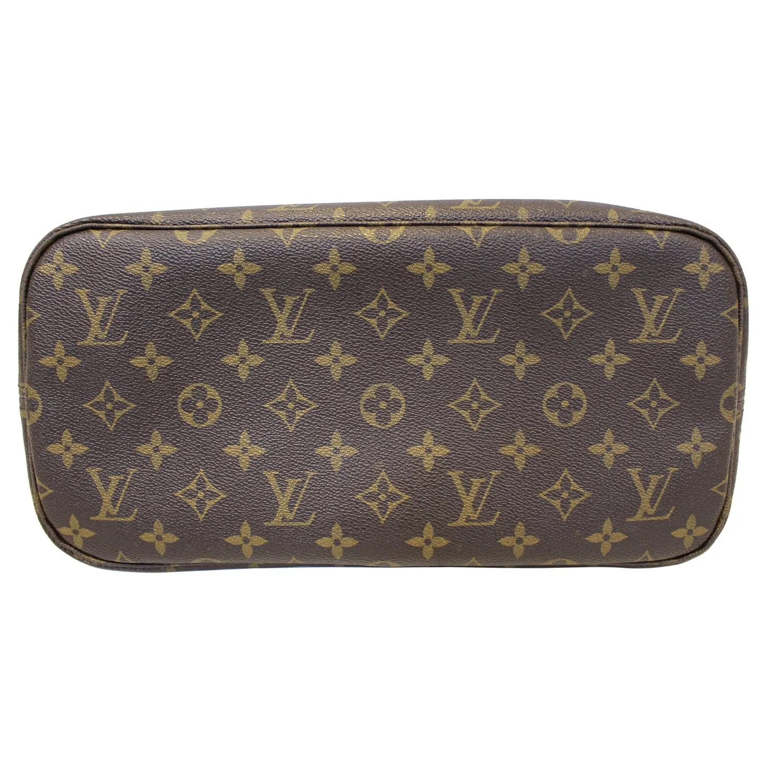 LOUIS VUITTON Monogram Canvas Neverfull MM Brown Tote Bag