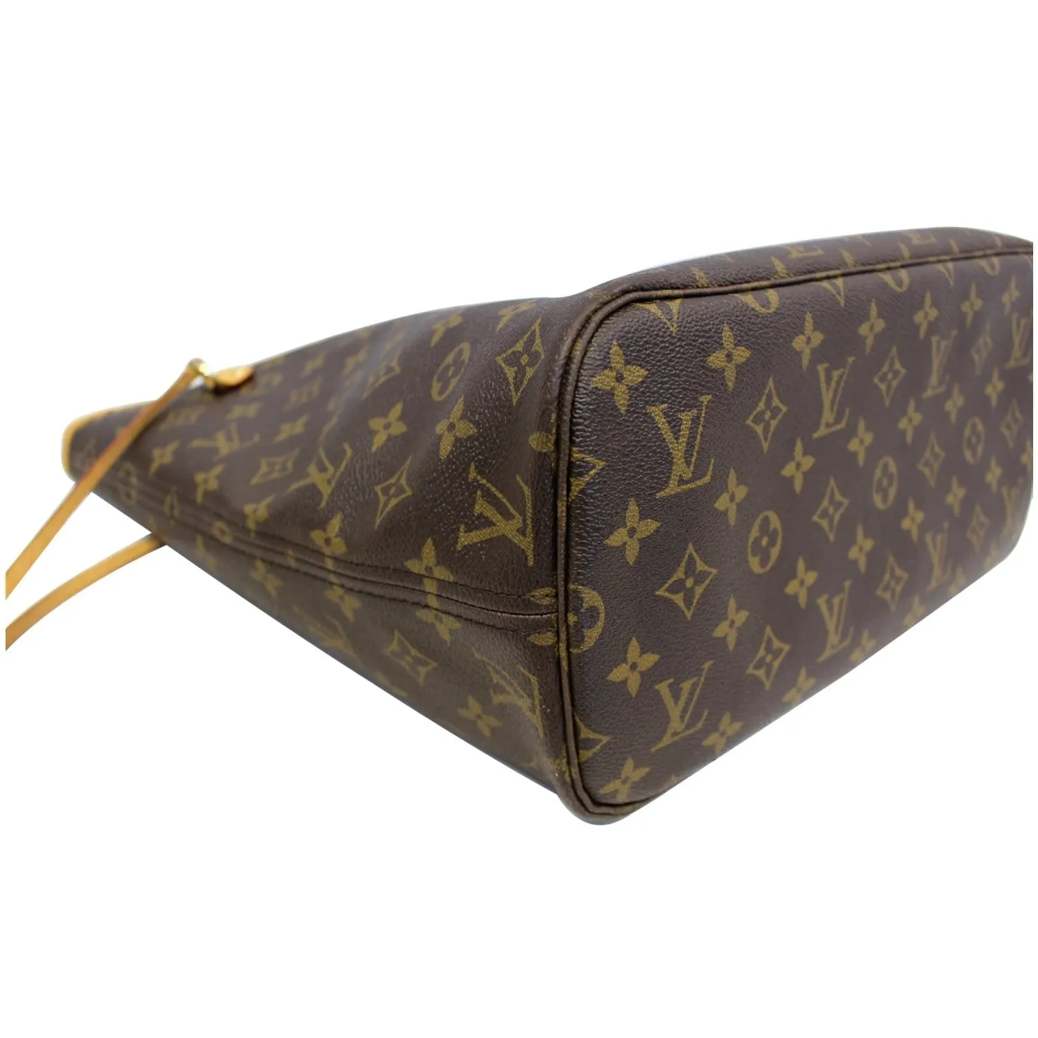 LOUIS VUITTON Monogram Canvas Neverfull MM Brown Tote Bag