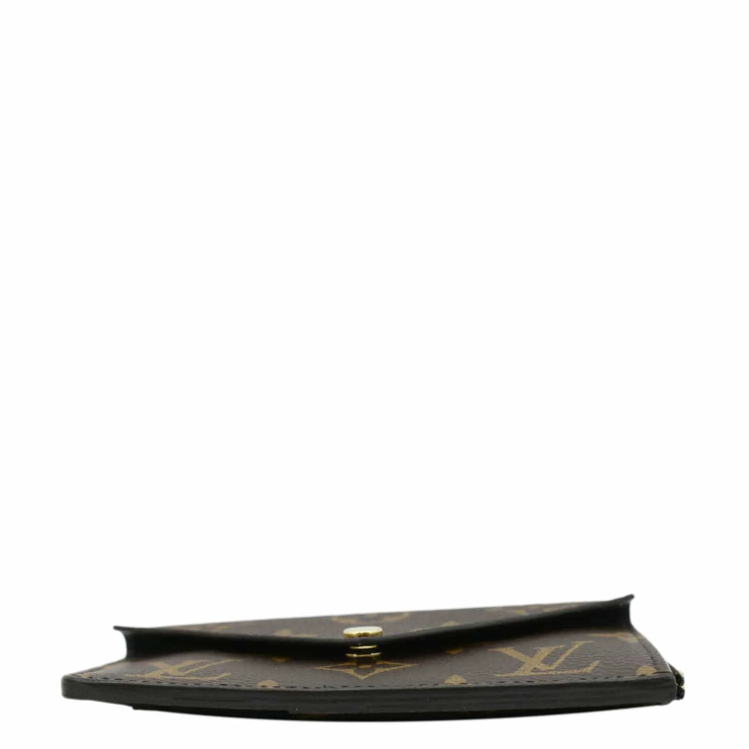 LOUIS VUITTON Monogram Canvas Recto Verso Card Holder Brown