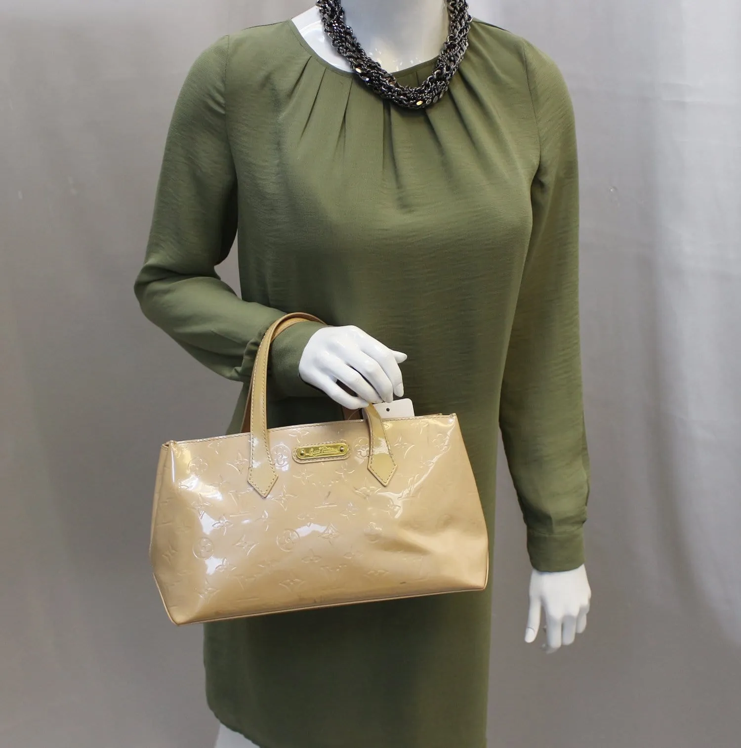 LOUIS VUITTON Monogram Vernis Wilshire PM Tote Bag - Last Call
