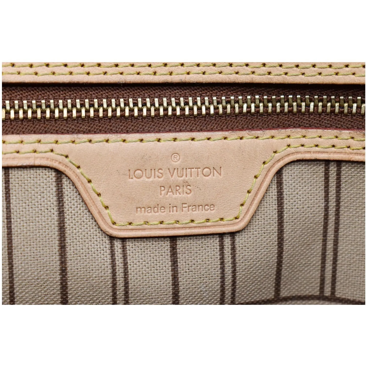 LOUIS VUITTON Neverfull GM Monogram Canvas Tote Bag Brown