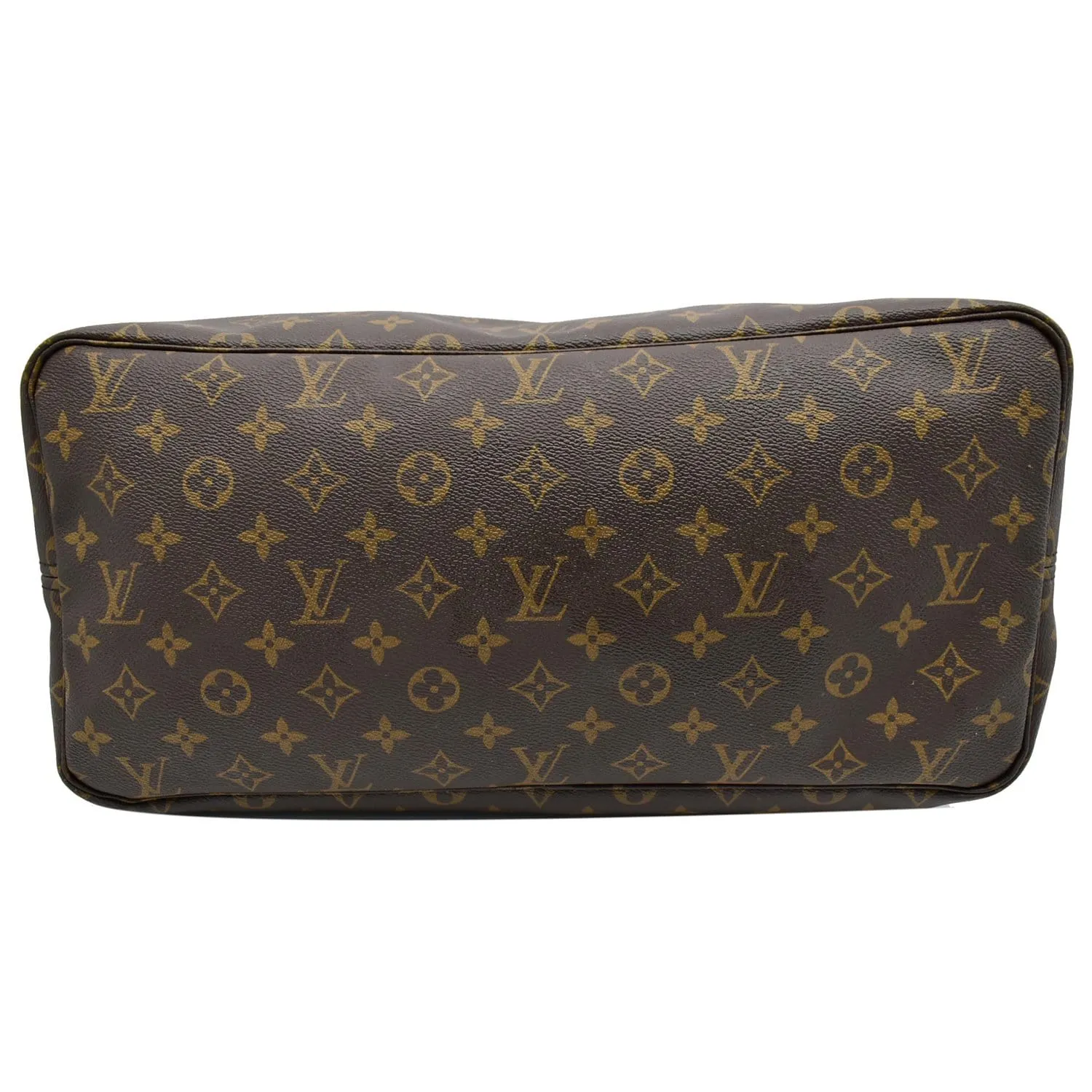 LOUIS VUITTON Neverfull GM Monogram Canvas Tote Bag Brown
