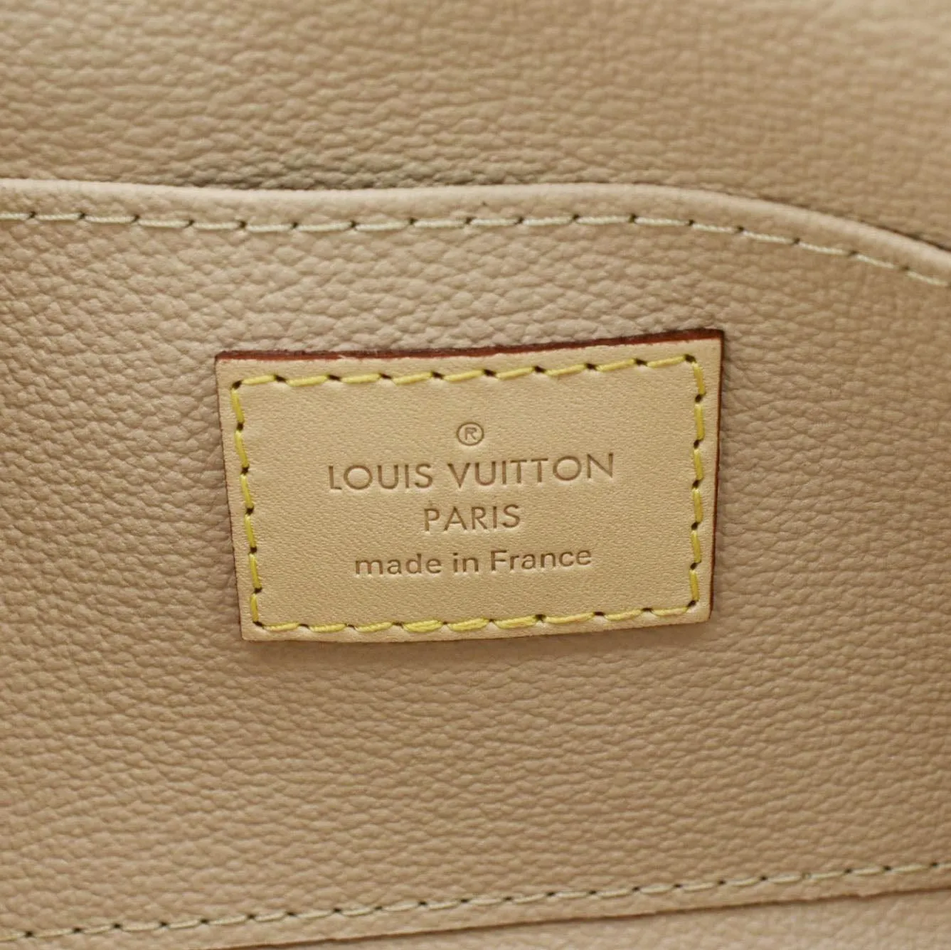 LOUIS VUITTON PM Monogram Canvas Cosmetic Pouch Brown