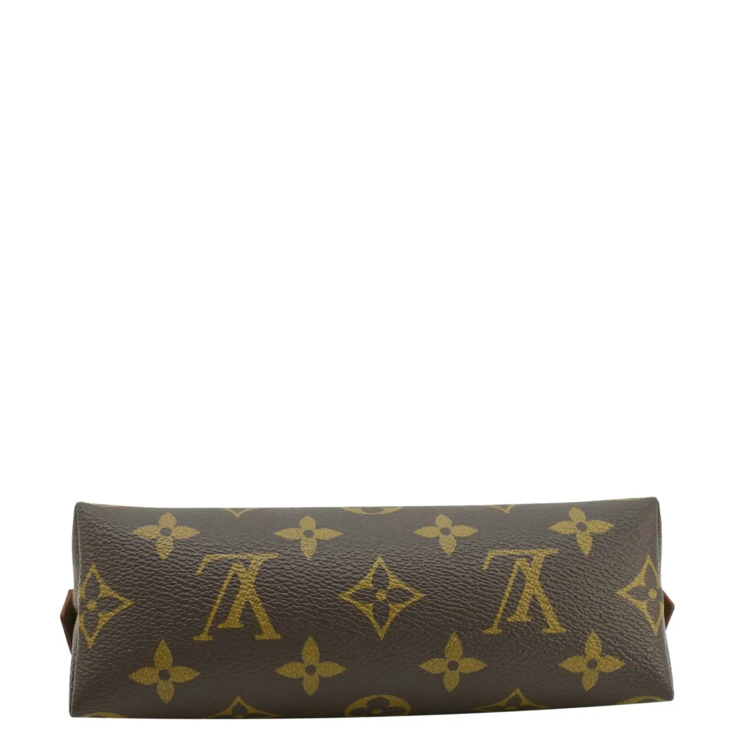 LOUIS VUITTON PM Monogram Canvas Cosmetic Pouch Brown