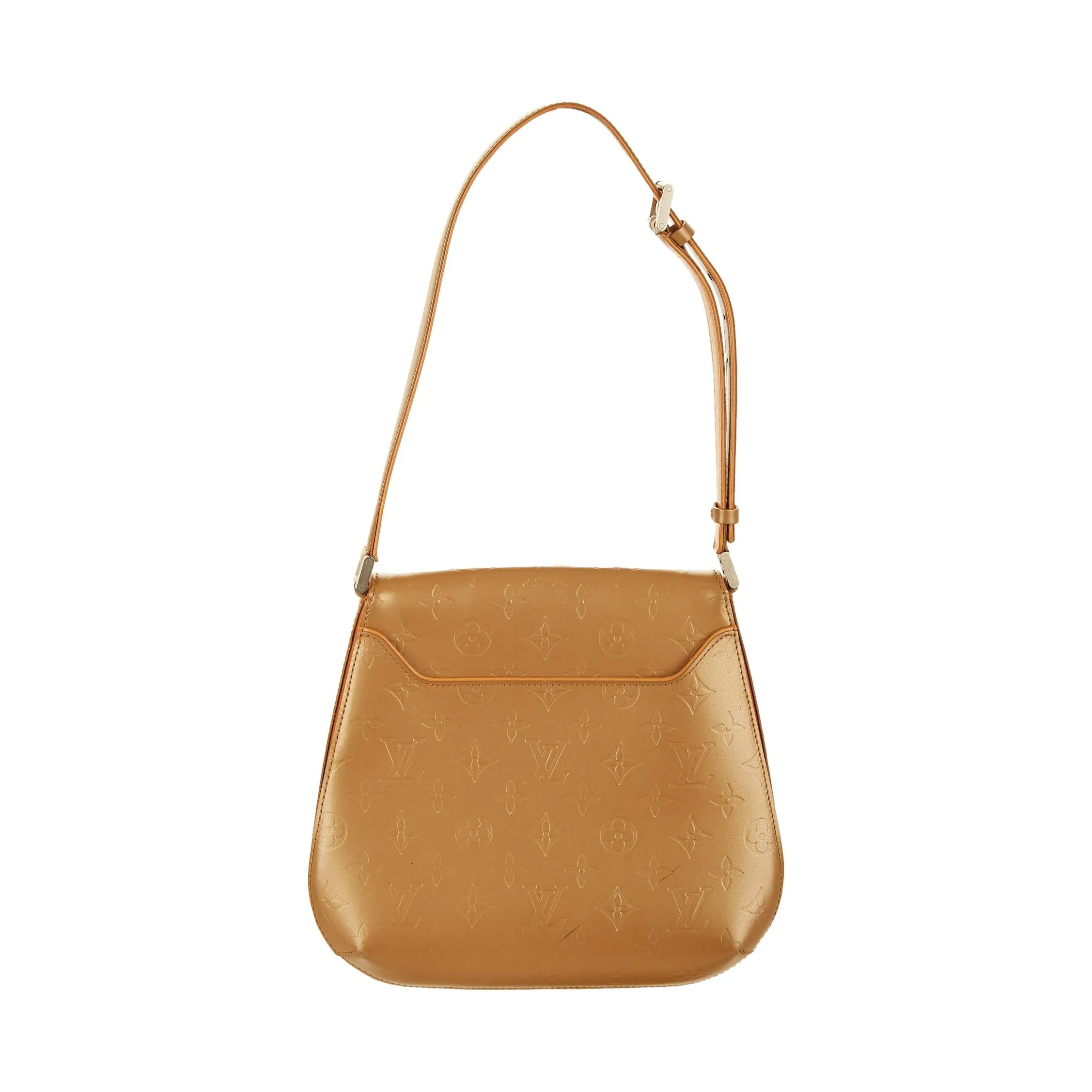 Louis Vuitton Tan Webster Street Monogram Shoulder Bag