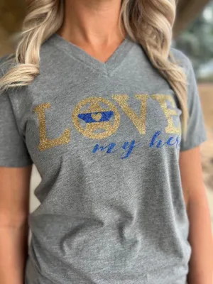 Love My Hero Tee - Deputy Sheriff