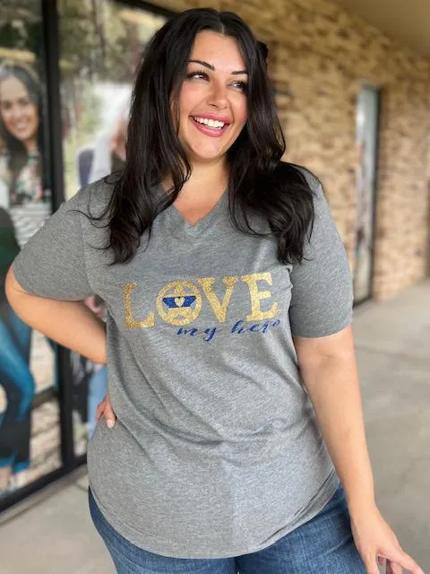 Love My Hero Tee - Deputy Sheriff
