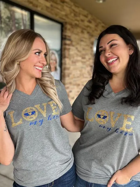 Love My Hero Tee - Deputy Sheriff