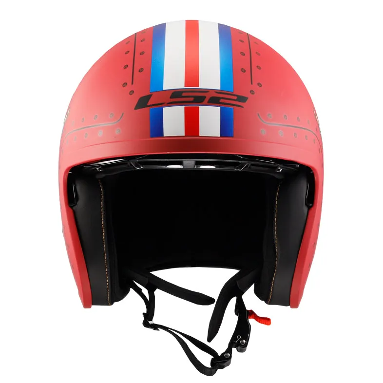 LS2 Helmets Spitfire Spark Motorcycle Open Face & 3/4 Helmet