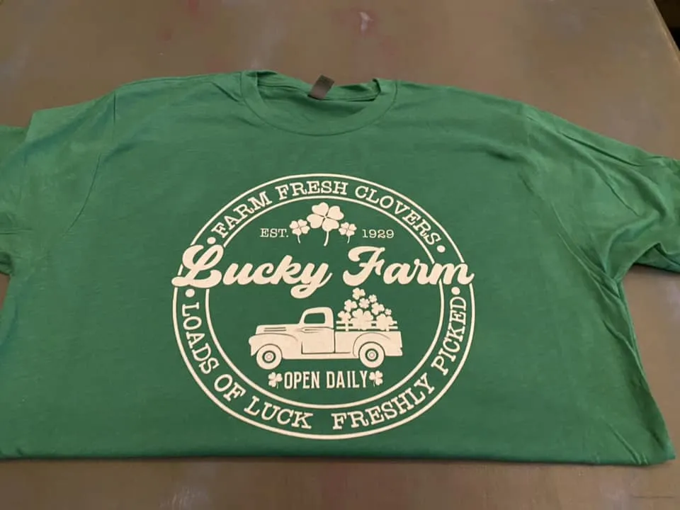 Lucky Farm Tee - DTG (ETA 2 Weeks)