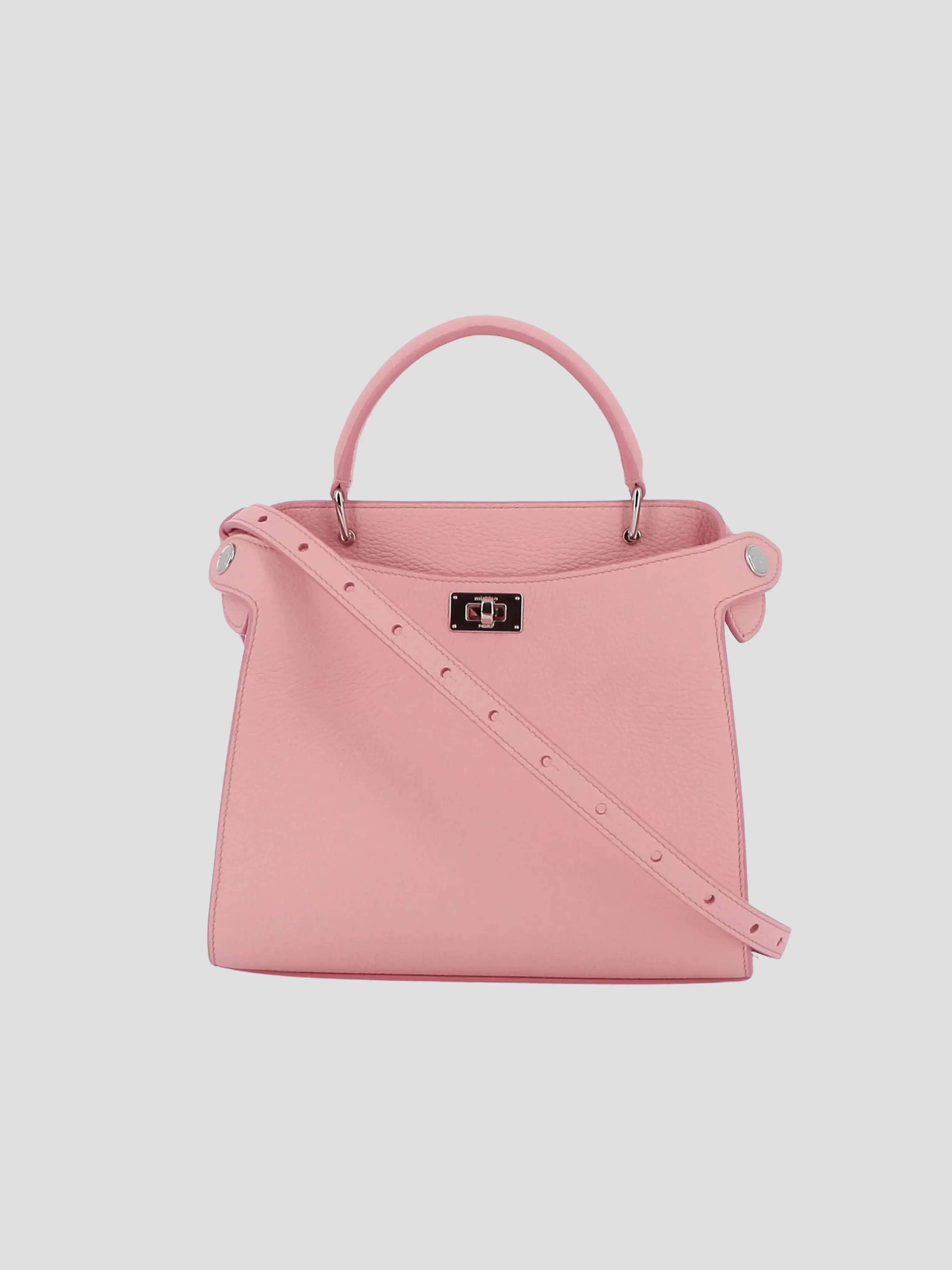 Lutece Mini in Light Pink Leather