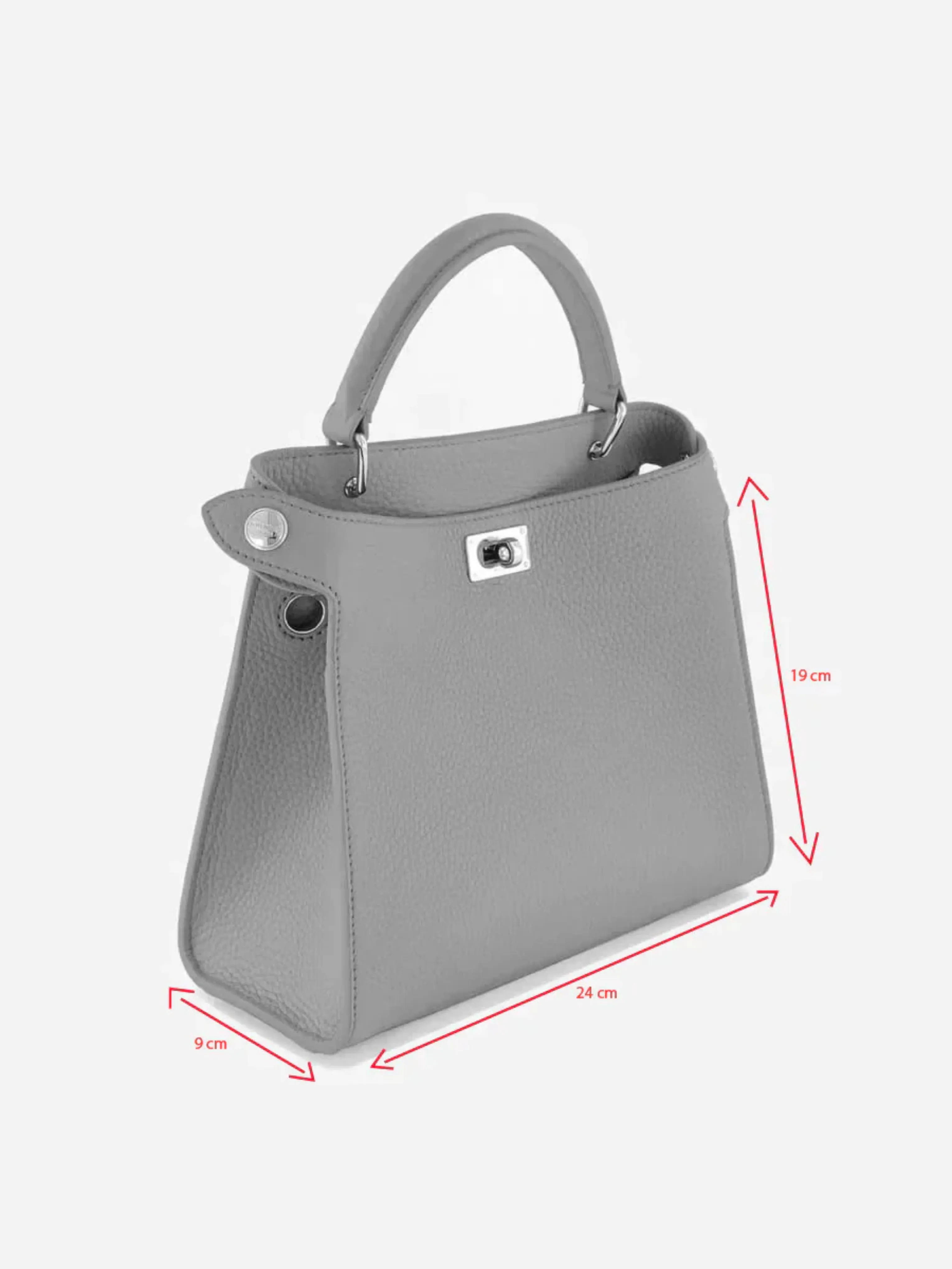 Lutece Mini in Light Pink Leather
