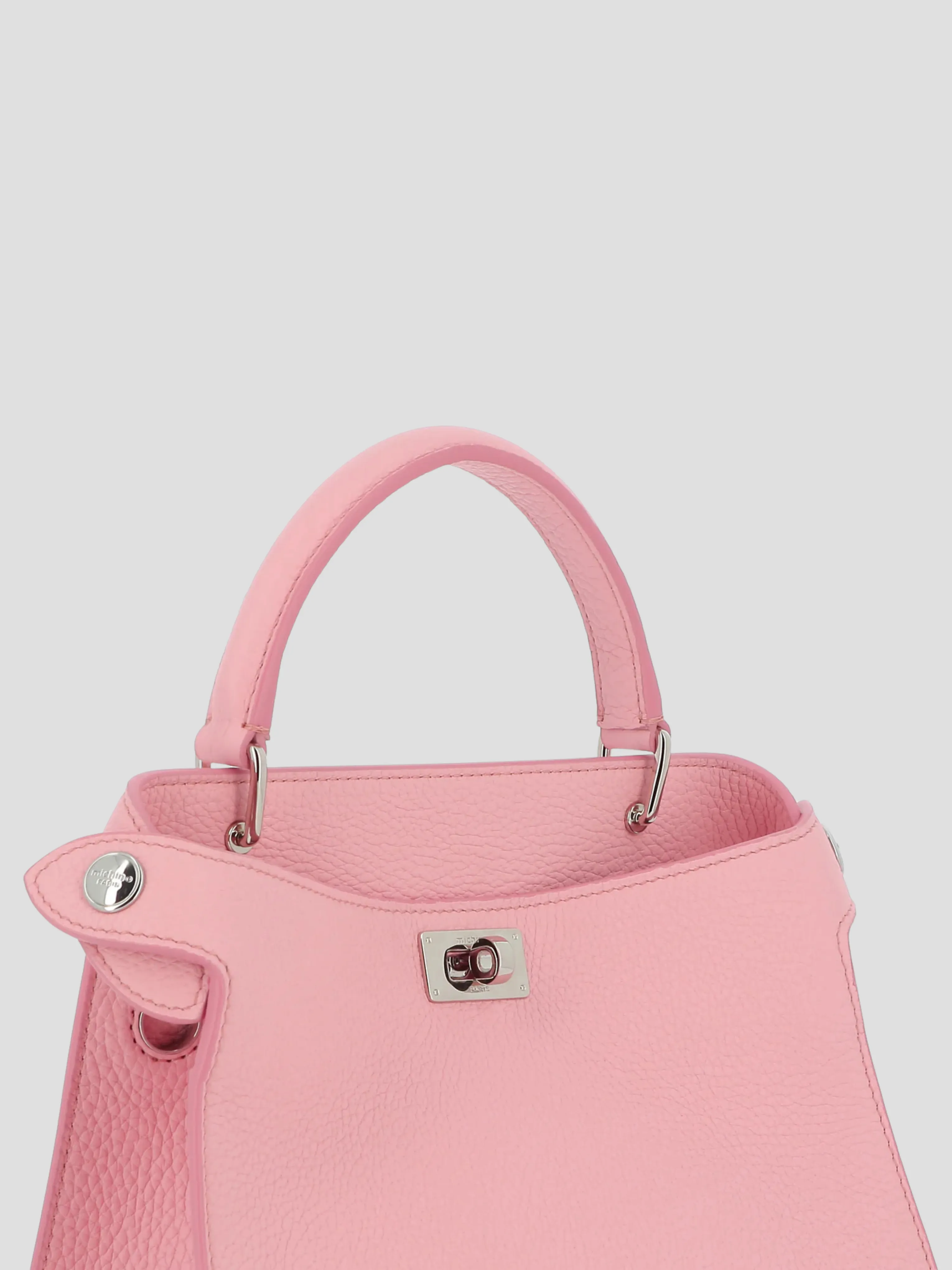 Lutece Mini in Light Pink Leather
