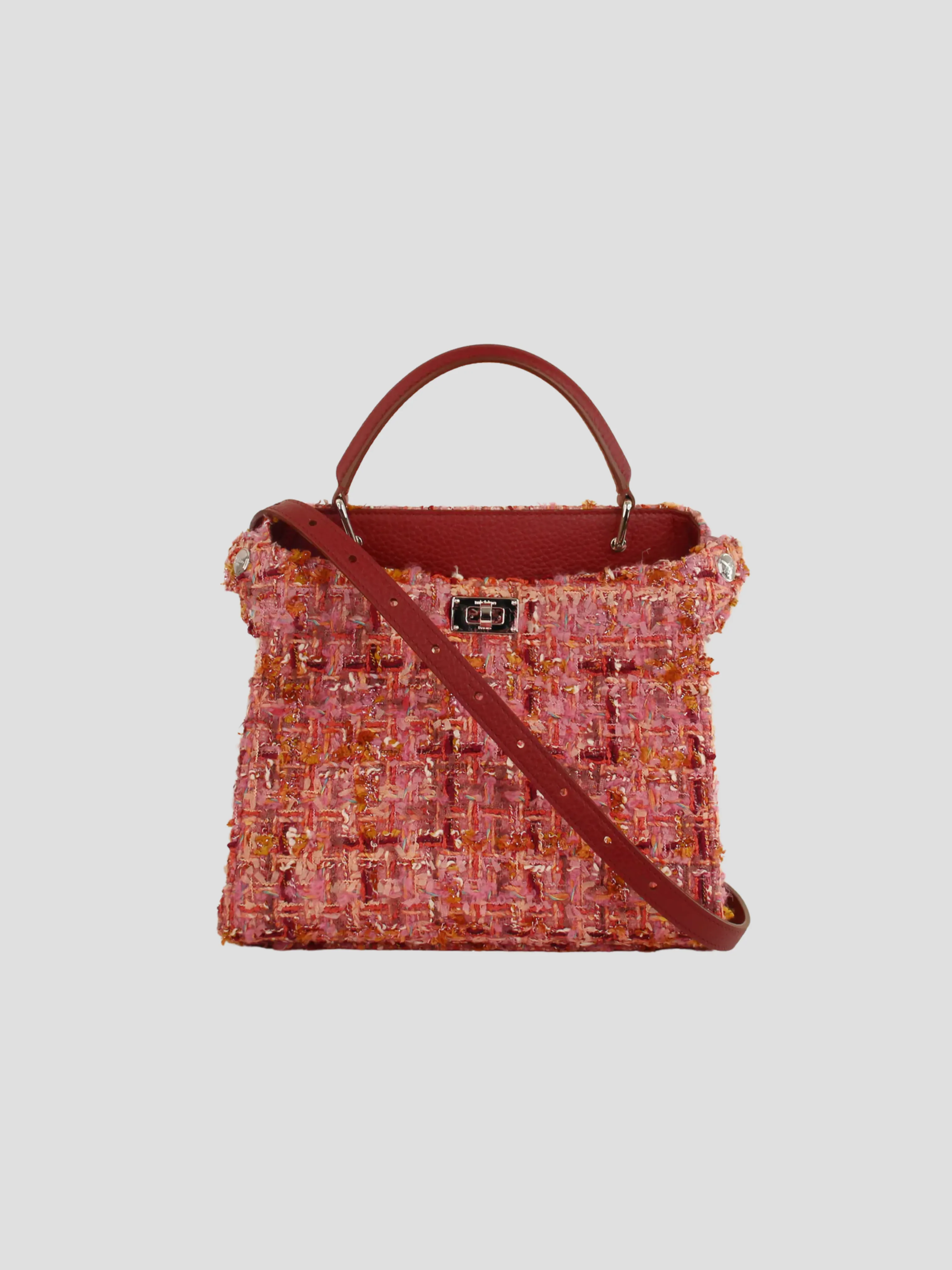 Lutece Mini in Light Pink Tweed