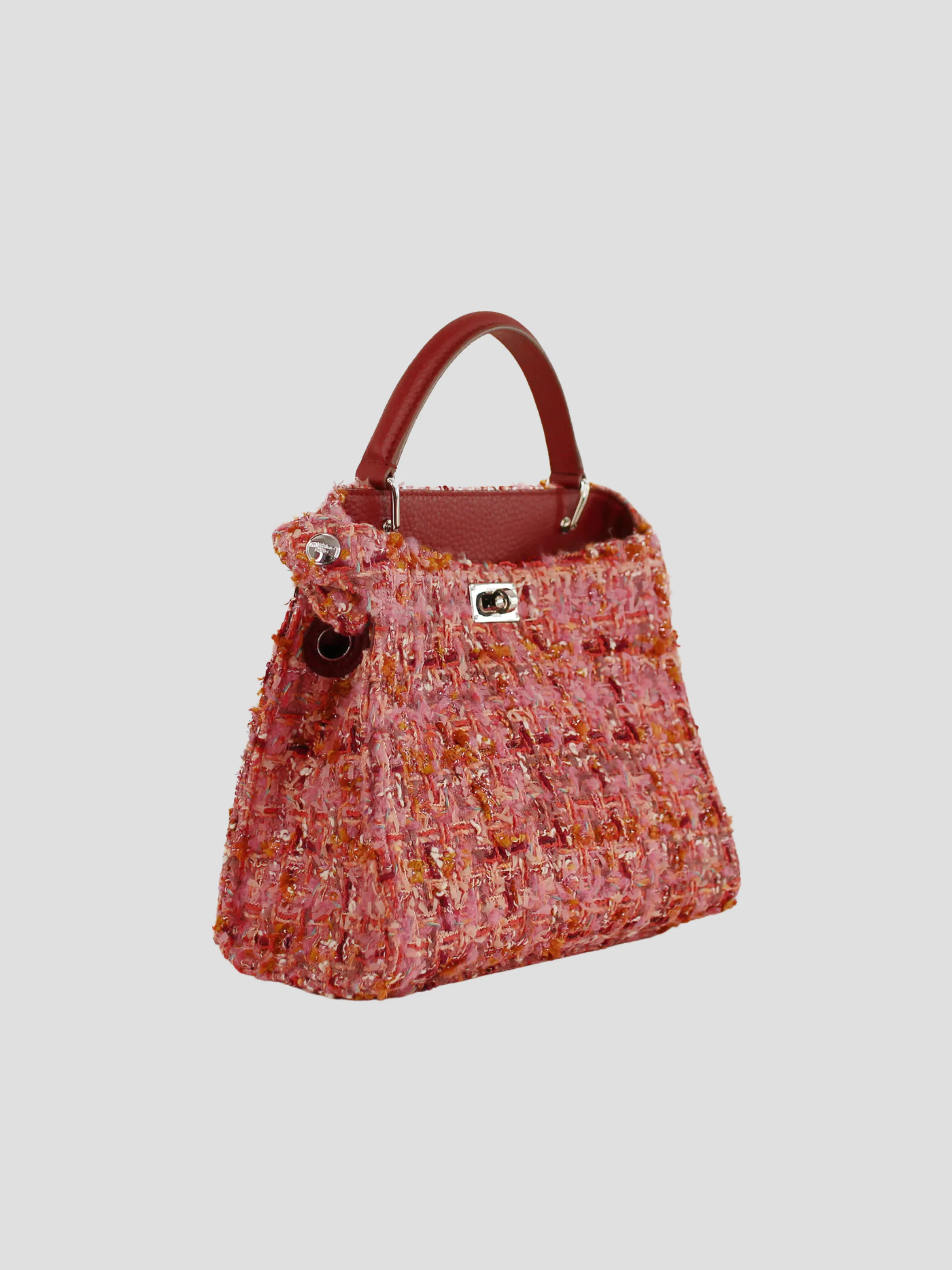 Lutece Mini in Light Pink Tweed
