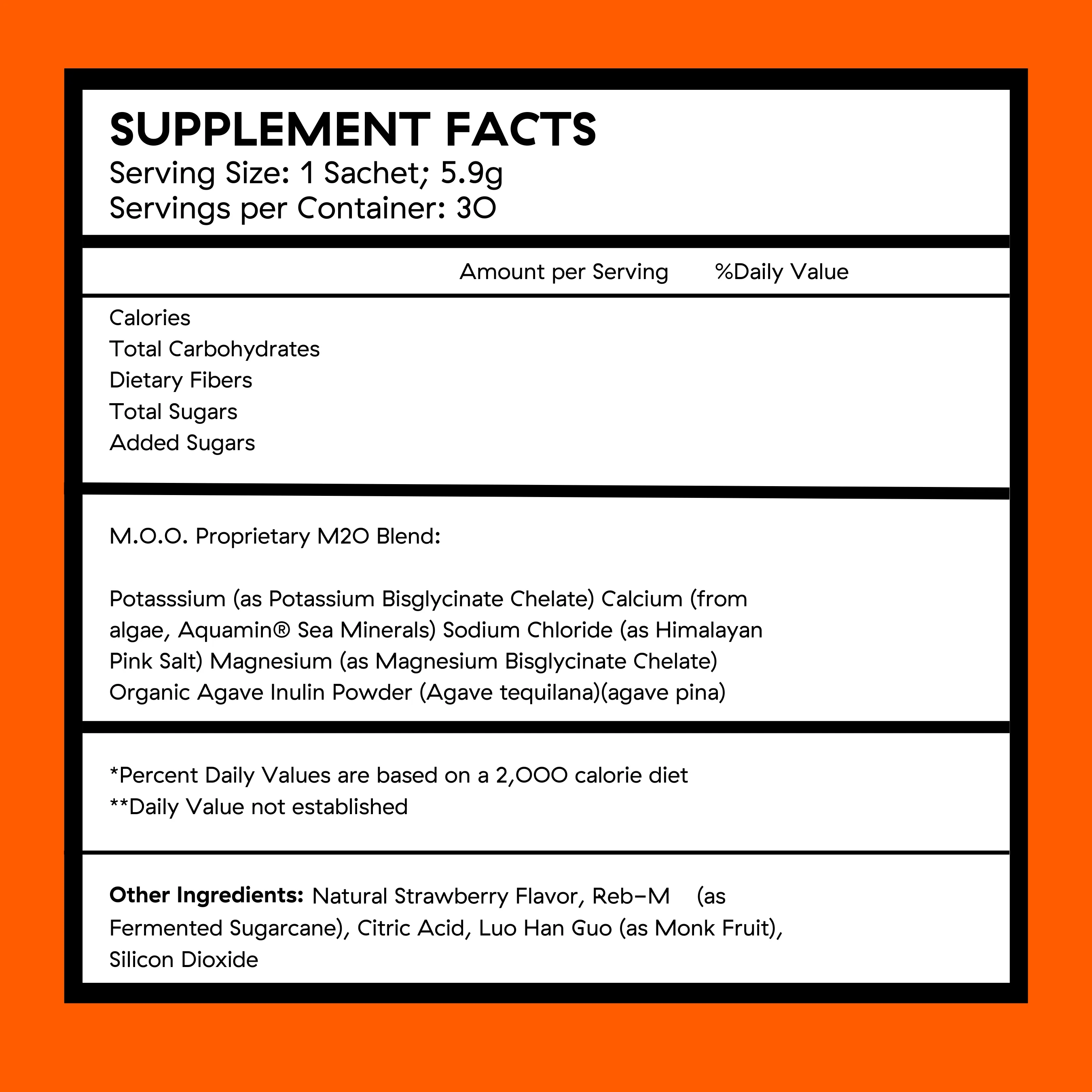 M2O Daily Electrolyte  