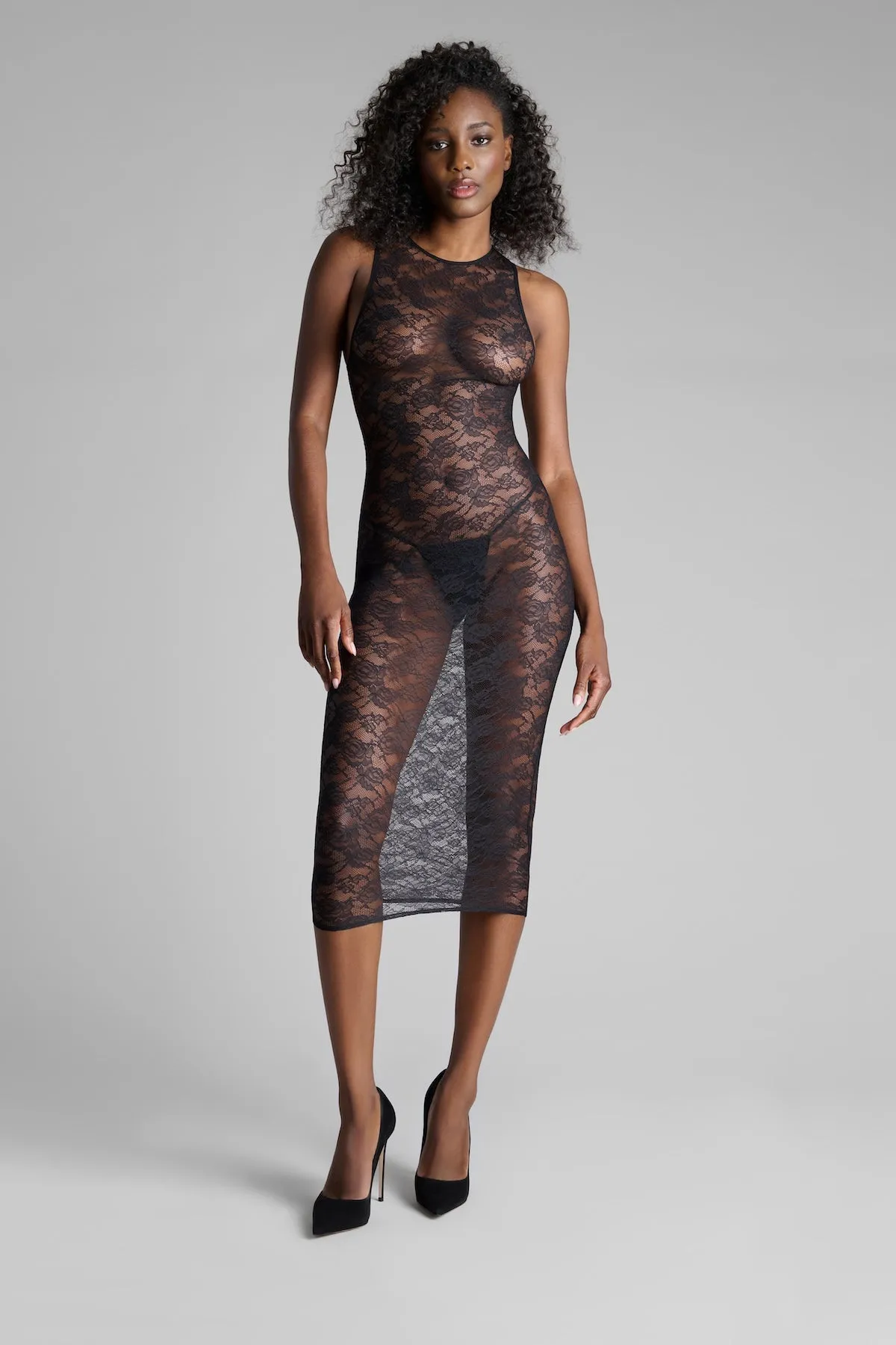 Maison Close Flashback Midi Dress