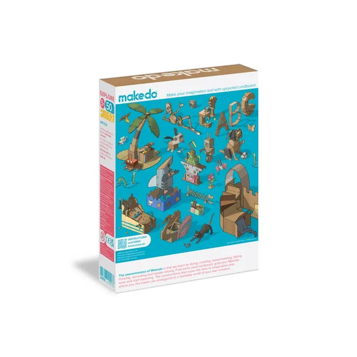 Makedo Explore - 50 pieces - 5 