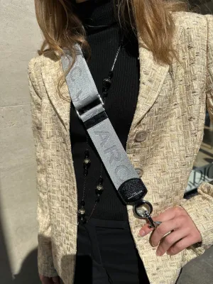 Marc Jacobs Grey Canvas Strap