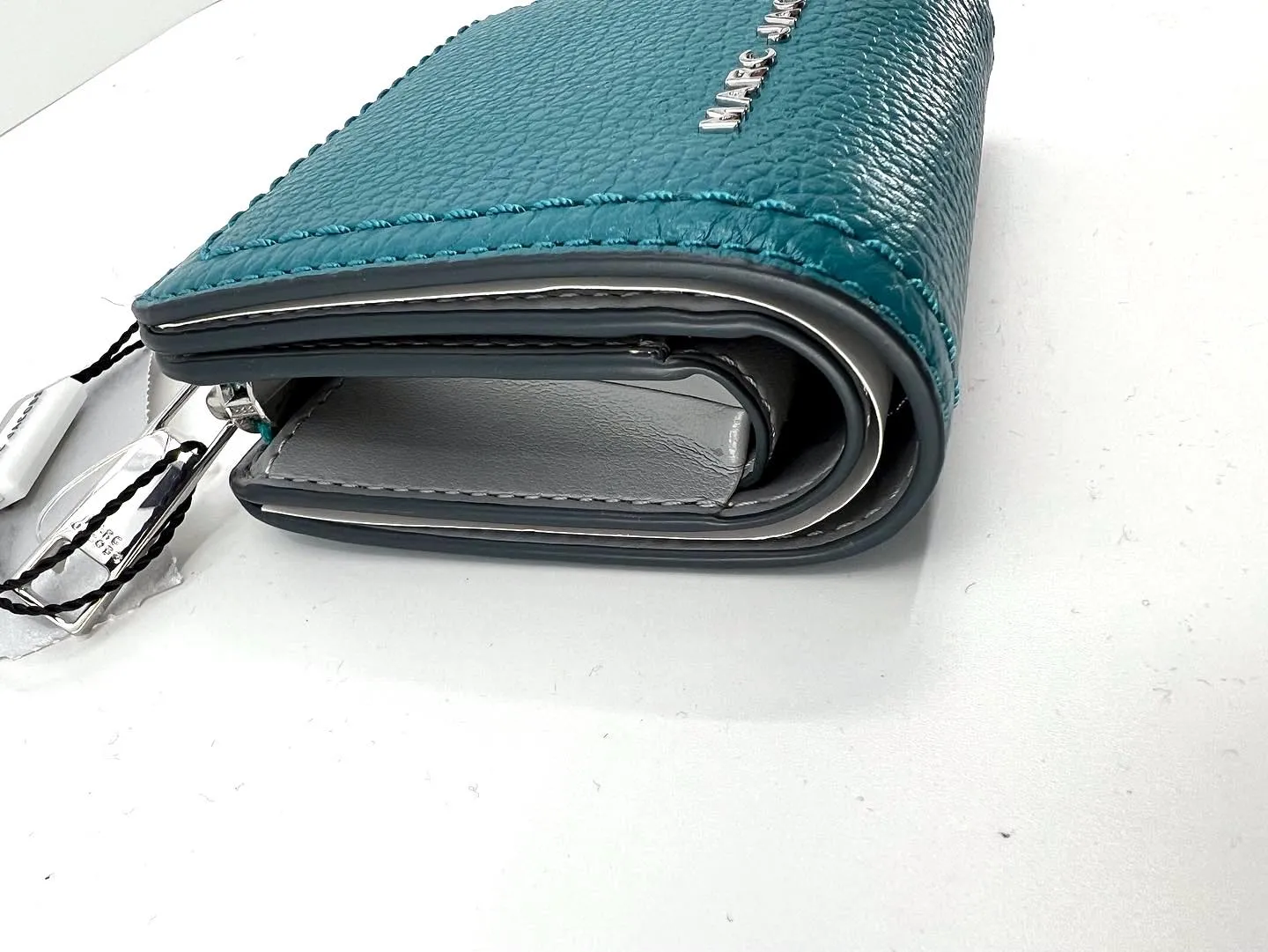 MARC JACOBS MINI LEATHER COMPACT WALLET