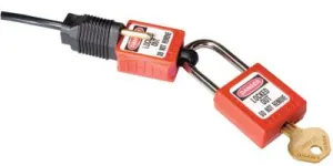 Master Lock® Compact Plug Prong Lockouts, 120V, S2005