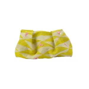 Maxi Sisal Pouch with Sequins