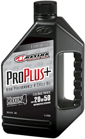 Maxima Oil  20 w 50 1lt ProPlus 100% Synthetic   Ester Fortification - Maxima Racing Oils