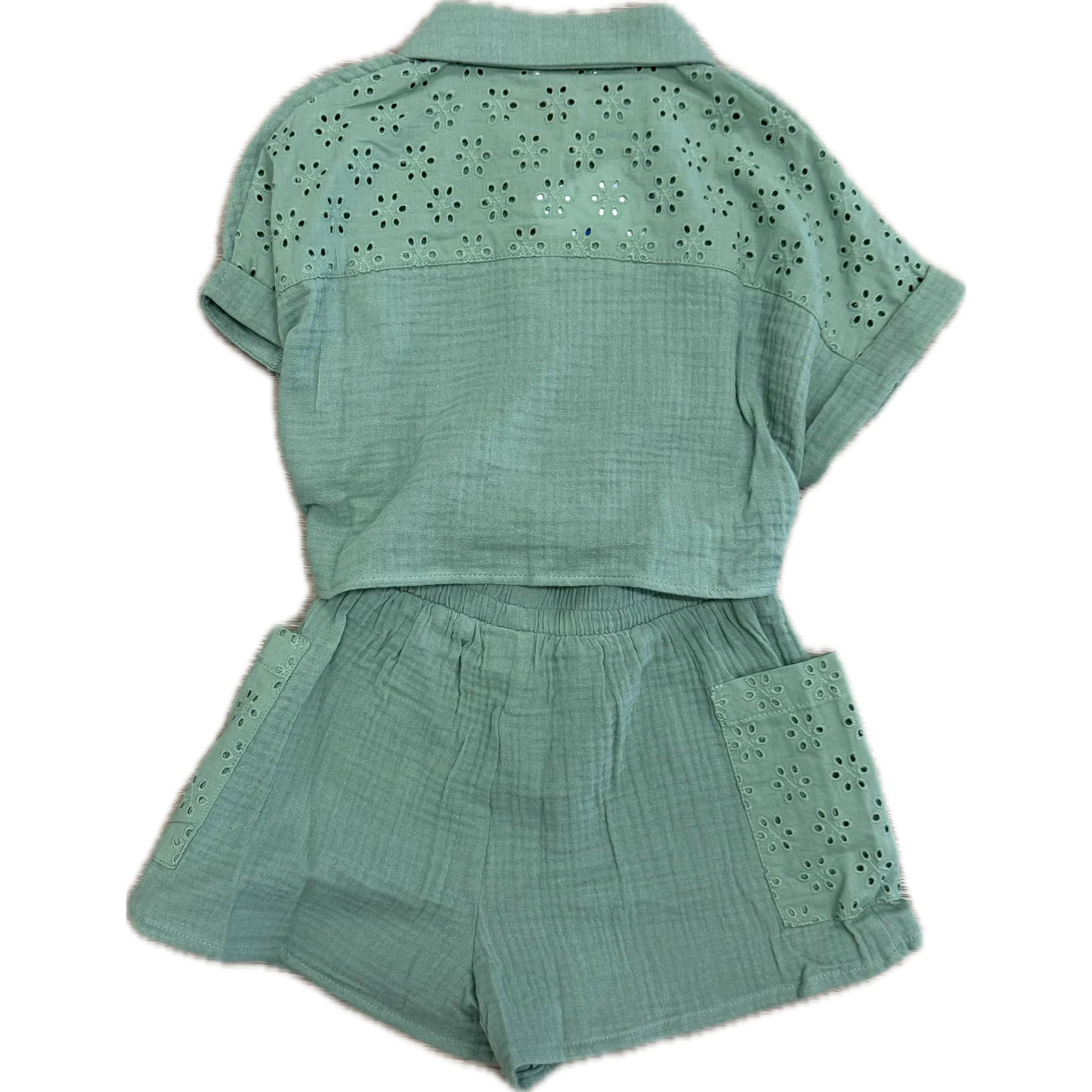 Mayoral Mint Short Set