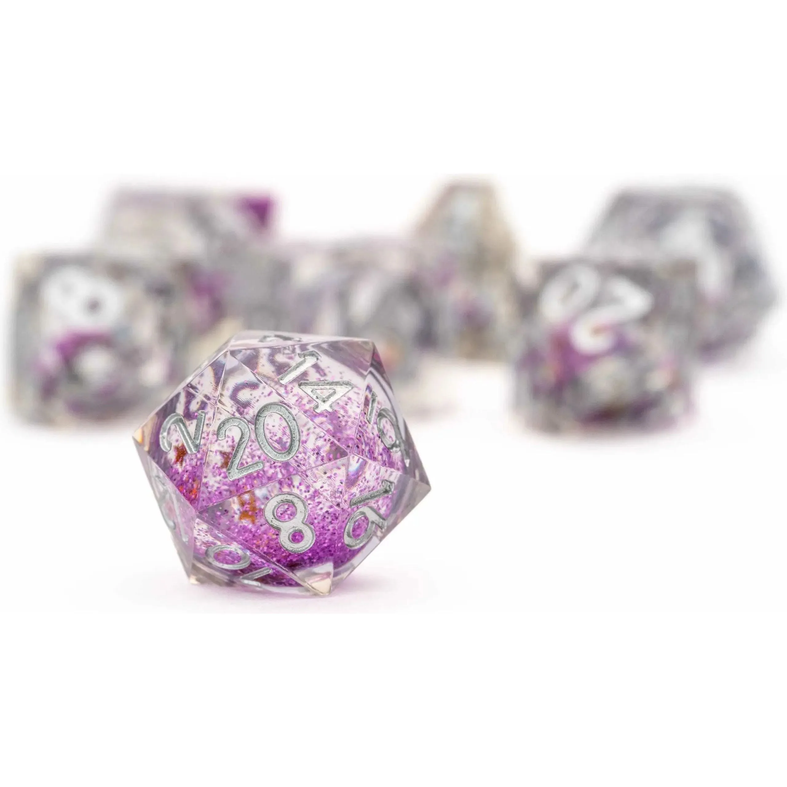 MDG Elixir Liquid Core Dice: Sorcerous Swirl (Single d20)