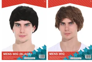 Mens Short Wig