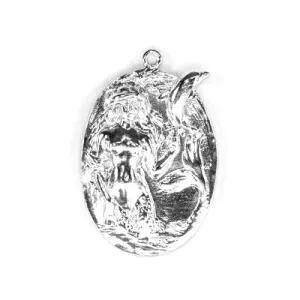 Mermaid w/Fish Oval