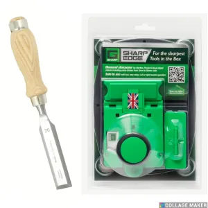 MHG | Premium chisels & Sharp Edge sharpener Bundle