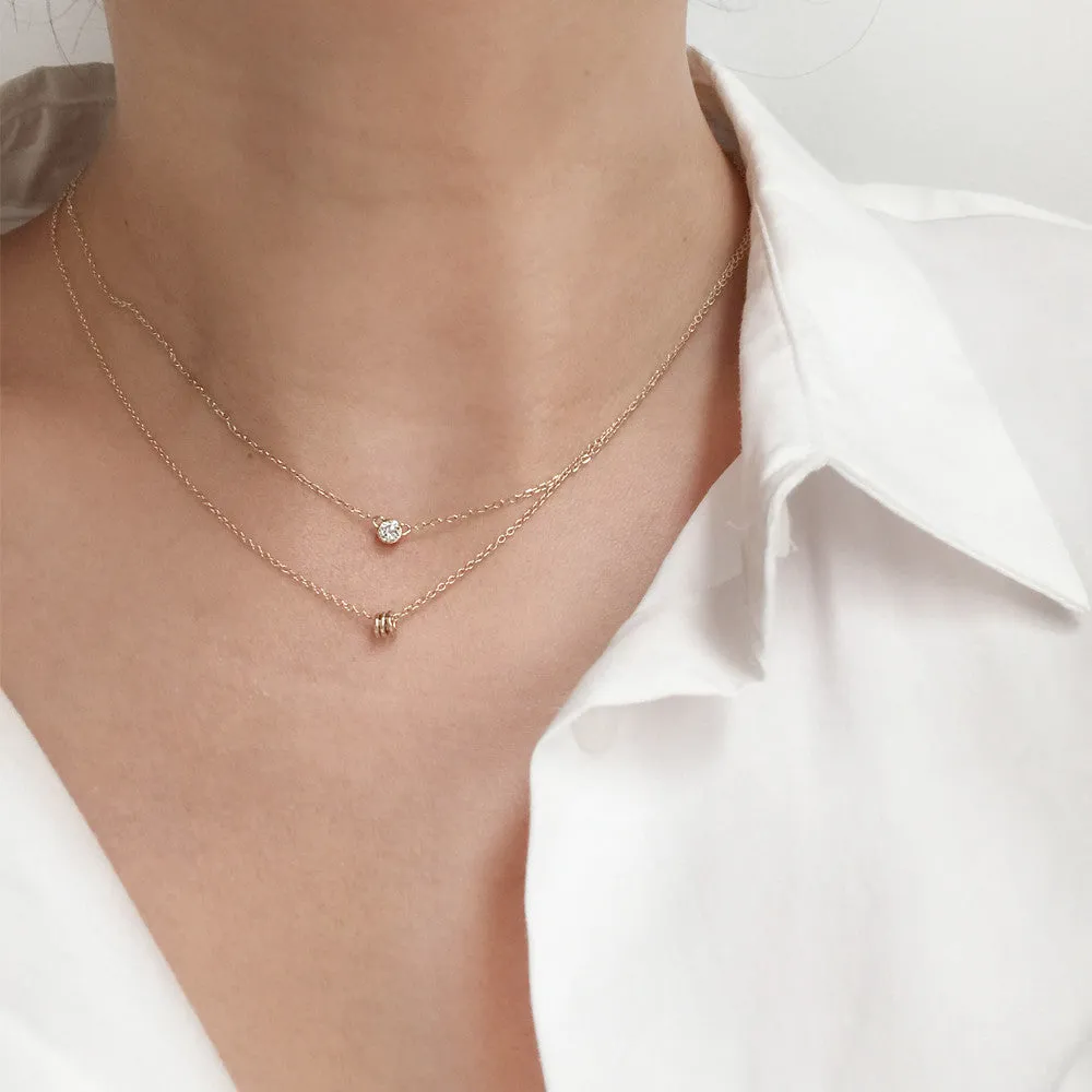 Milestone Ring Charm Necklace